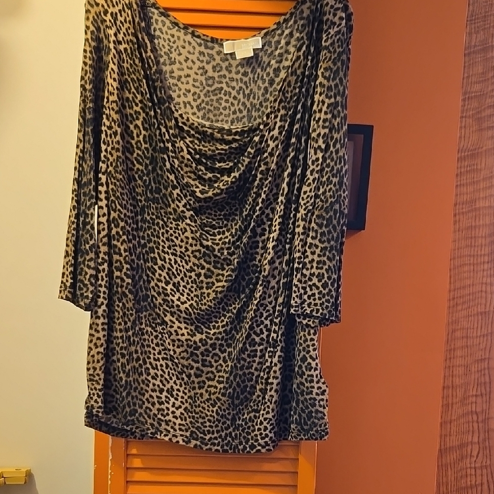 Leopard Print Women's Top